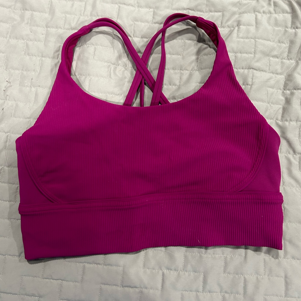 NWOT Lululemon Energy Longline Ribbed Bra